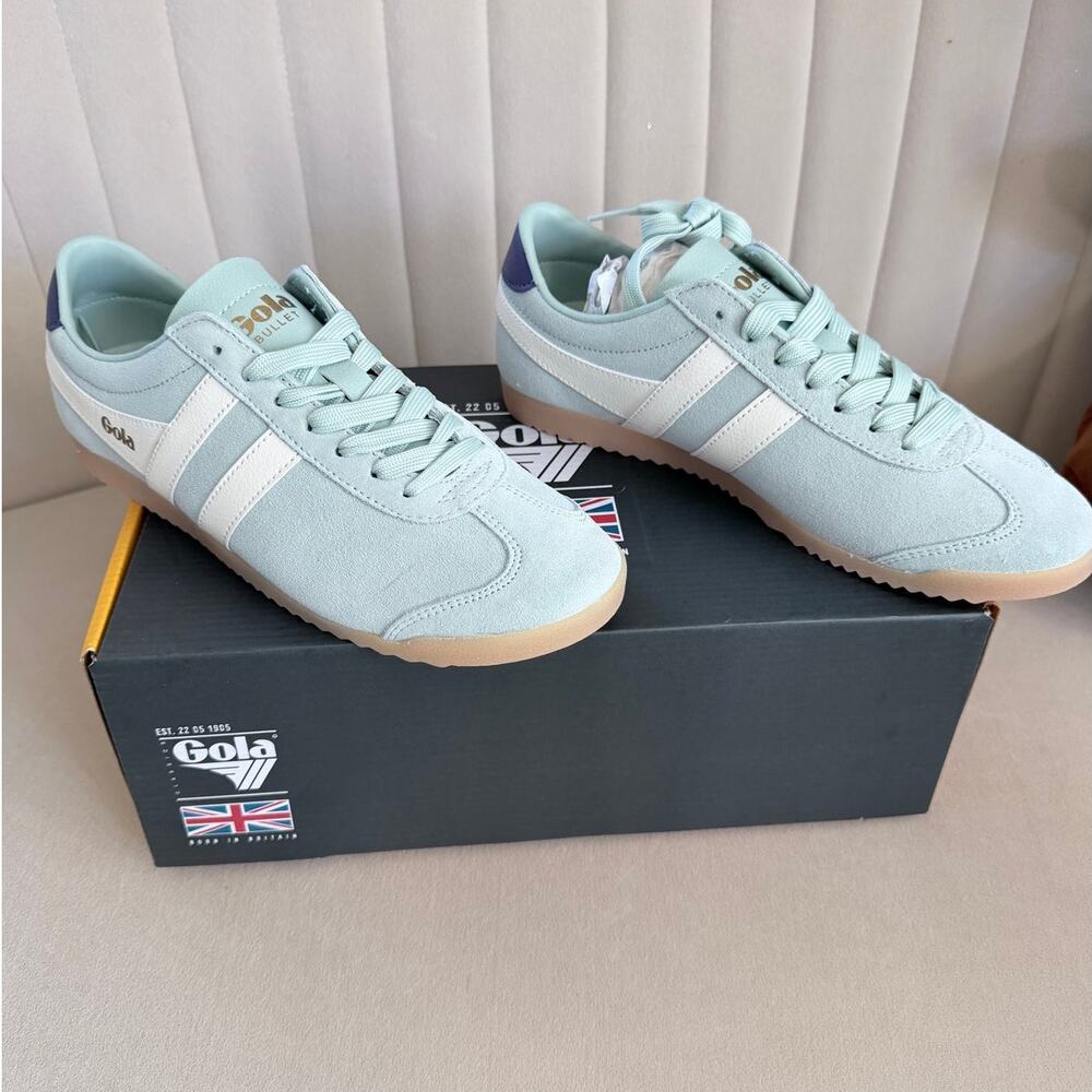 GOLA Classics Bullet Suede Sneakers Size 8 NEW - Picture 4 of 5